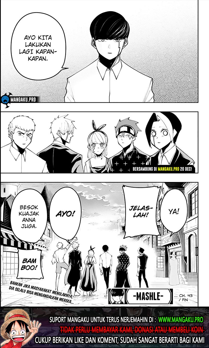 Mashle: Magic and Muscles chapter 43